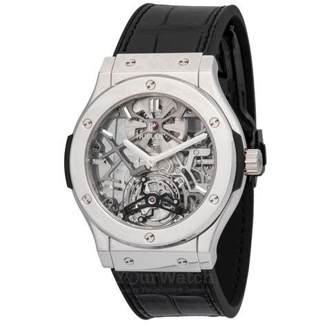 hublot ultra-thin 505.tx.0170.lr|Hublot Ultra Thin Skeleton Tourbillon 45mm .